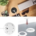 thumbnail image 4 of Hub USB 2.0 3 Ports Montage sur Bureau Trou d'Œillet Répartiteur USB Intégré pour Ordinateur Portable PC de Bureau, 4 of 7