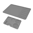 thumbnail image 3 of simhoa Silicone Coffee Mat with Coffee Tamper Mat Anti Slip Coffee Bar Mat for Cafe gray, 3 of 8