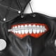 thumbnail image 2 of Tokyo Ghoul Kaneki Ken Mask Cosplay Punk Mask Halloween Masquerade Props Gothic Adjustable Zipper Mask With Detachable Eye Patch, 2 of 5