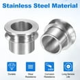 thumbnail image 4 of Uxcell 8 Pack High Misalignment Spacer, 5/8" to 1/2" Standard Ball Width Stainless Steel Rod End Spacers, 4 of 6
