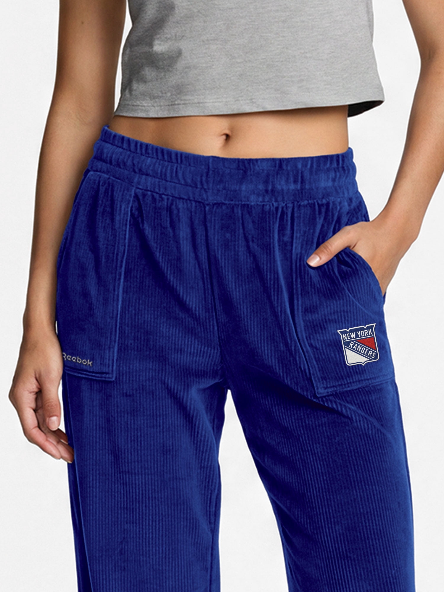 New York Rangers Reebok Womens Fashion Fit Fleece Pant