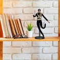 thumbnail image 5 of Michael Poseable Plush Doll – 11 Inch Soft Stuffed Figure with Wireframe, Bendable Pop Star Doll for Desk Display, Collectible Music Gift for Fan,1Pcs, 5 of 9