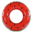 thumbnail image 3 of Watermelon Swim Ring Inflatable Float Backyard Pool Float Circle For Adult Children Summer Water Sports Outdoor Game Watermelon 80, 3 of 6