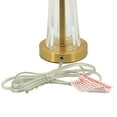 thumbnail image 4 of Sagebrook Home GLASS Lampe de TABLE 19.5", Or / Clair, 4 of 5