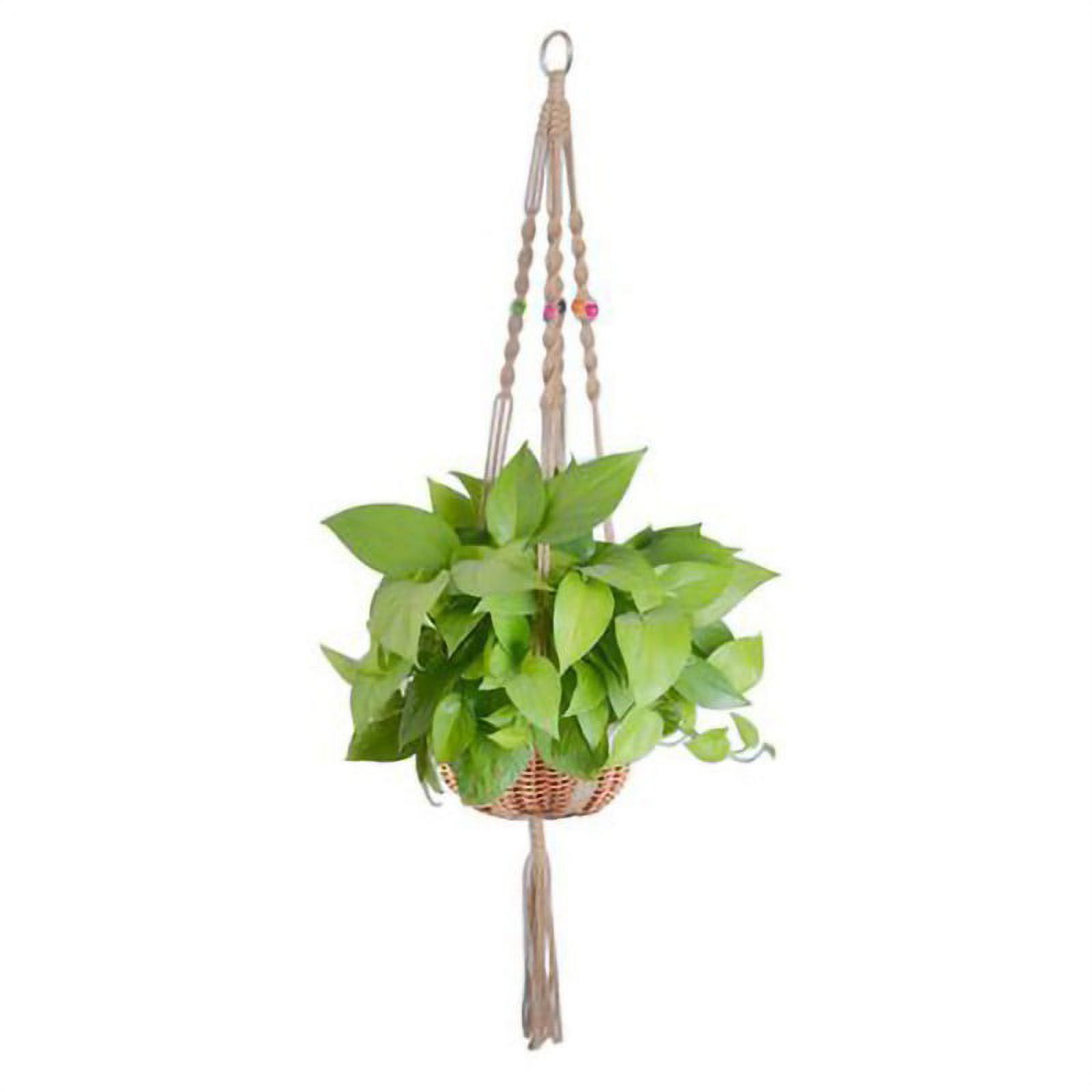 Garden Plant Hanger Macrame Hanging Planter Basket Rope Flower Pot