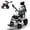 Gray, variant on Auto Reclining Electric Wheelchair, 350 lbs Weight Capacity, 19 Miles Battery Range, Electric Wheelchairs for Adults, US Based Support, Remote Controlled Lightweight Wheel Chair, IQ-9000 by Majestic