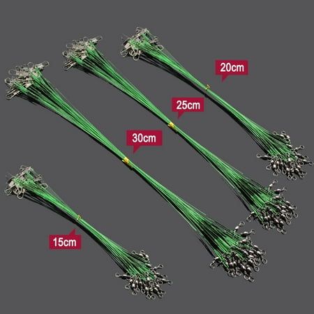 

10pcs Outdoor Solid Universal Steel 15 20 25 30cm Durable Portable Fishing Line