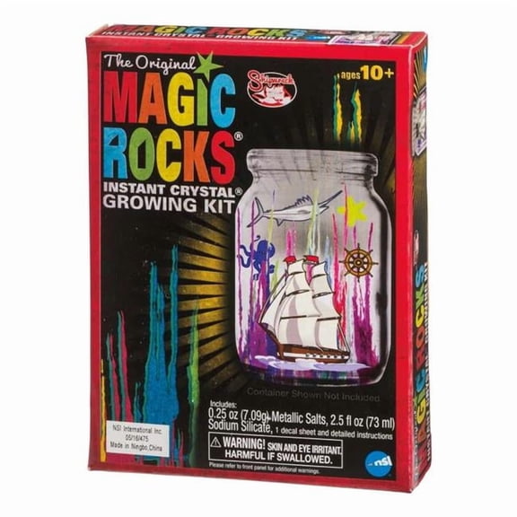 DDI 2377659 Magic Rocks Instant Crystal Growing Kits - Case of 12