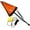 Orange, variant on Sea Anchor Drift Sock,32”/42”/53” Parachute Drift Anchor with Harness Buoy for Marine Boat/Yacht/Jet Ski/Inflatable/Power Boat/Sail Boat