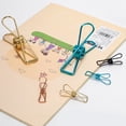 thumbnail image 2 of Inteprter Paquete aleatorio de 30 pinzas para ropa de acero inoxidable, juego de pinzas para ropa portátil para toallas, pinzas para viajar Almacenamiento y organización del hogar Inteprter HA060898-00, 2 of 6