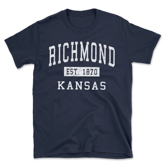Richmond Kansas Classic Established Men's Cotton T-Shirt