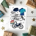 thumbnail image 2 of Tarjeta de felicitación inspirada en la suela de feliz cumpleaños para ciclistas al aire libre, 2 of 2