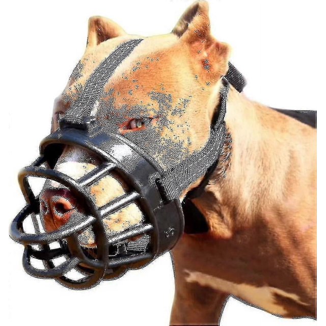 Soft Basket Muzzle For Dogs Secure And Comfortable Fit, Better Prevent Bites, Chewing And Barking Muzzle