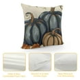 thumbnail image 4 of Fall Pillow Covers Inch Fall Autumn Thanksgiving Ink Painting Blue Pumpkins Pillowcovers Linen DecorativeDecoration for Home Couch, 4 of 5