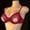 Wine Red, variant on Women's Sheer Mesh Through Bra Sheer Bralette Underwire Bra Hollow Out Design Open Cup Lingerie Bra