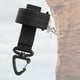 thumbnail image 4 of Guante titular Correa cuerda suspensión colgante hebilla Negro Sunnimix Correa de soporte de cuerda de escalada, 4 of 8