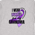 thumbnail image 4 of Inktastic I Wear Purple for My Grandma Lupus Awareness Boys or Girls Long Sleeve Toddler T-Shirt, 4 of 5