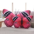 thumbnail image 5 of Butterfly Shaped Pillow Decor Soft Throw Pillow Colorful Animal Print 3D Butterfly Cushion for Bed Couch Living Room Bedroom, 5 of 9
