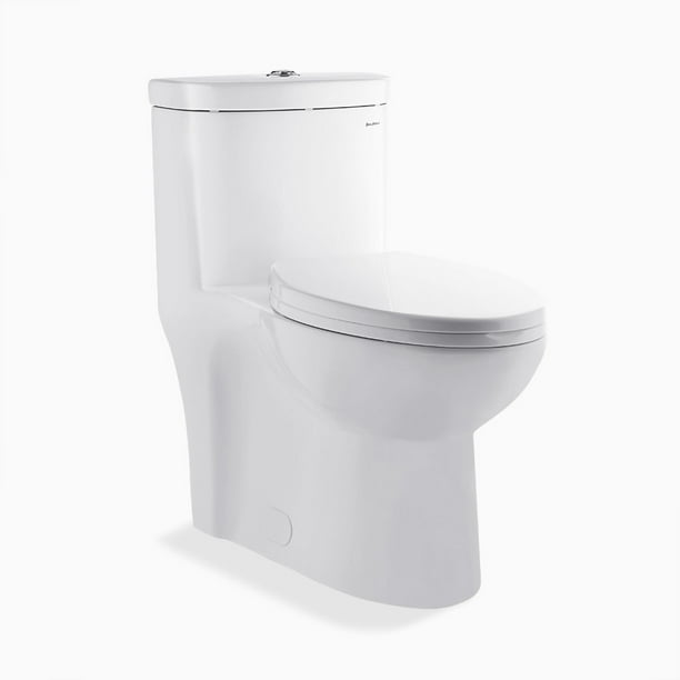 Swiss Madison Sm1T205 Sublime 0.8 / 1.28 Gpf Dual Flush One Piece