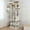 Beige, variant on Jopath Cat Trees 78 In Dark Gray Cat Tree Tower Cat Condos With Wide Base Large Condo Sisal Scratching Post Big Hammock And Top Platform Many Landing Perch And Interactive Toy