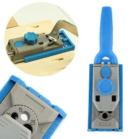 

Rong Yun Woodworking Pocket Hole Jig 9.5mm Drill Guide Sleeve Wood Drilling