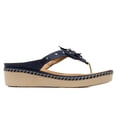 thumbnail image 1 of Sandalias para Mujer Caribe 16714 azul marino 23.5, 1 of 4
