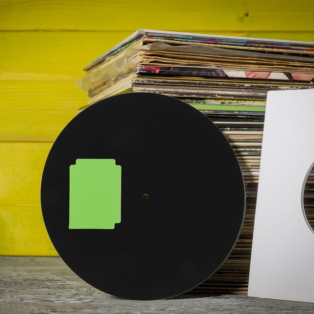 Hytrove 50Ud Organizadores De Discos De Vinilo Con Divisores Escribibles Para Almacenamiento