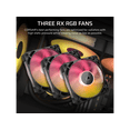 thumbnail image 3 of CORSAIR iCUE LINK TITAN 360 RX RGB Liquid CPU Cooler - RX120 RGB Fans - Fits Intel LGA 1851/1700, AMD AM5/AM4 - iCUE LINK System Hub Included, 3 of 11