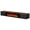 Black, variant on 67 Inch Floating TV Stand - 36 Inch Fireplace White Engineered Wood High-Gloss Cabinet Doors for Living Room