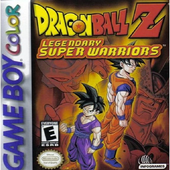 Restored Dragon Ball Z:Legendary Super Warriors (Nintendo GameBoy Color, 2002) Fighting Game (Refurbished)