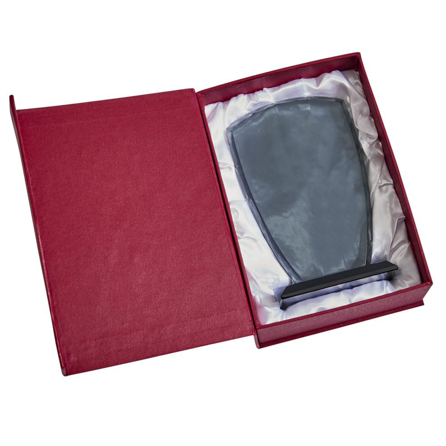 Medium Shield Smoked Glass Trophy/Award QGM9048