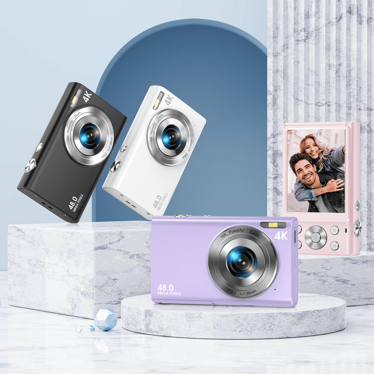 Digital Camera, FHD 1080P Kids Camera, 44MP Point Iraq