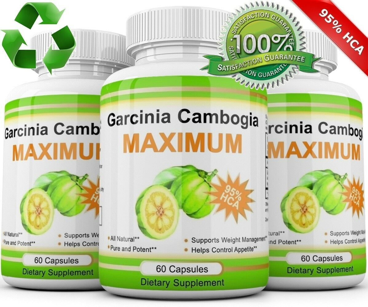 Garcinia Cambogia Extract - 95% HCA 3000mg Capsules - Weight Loss 