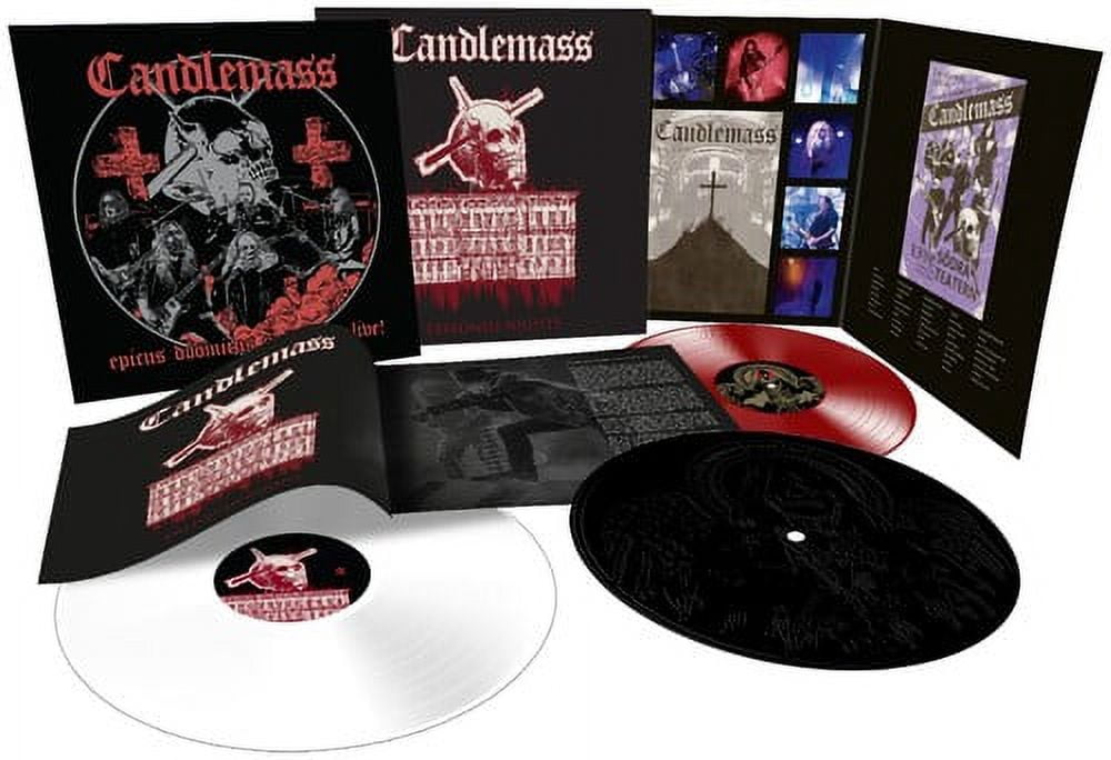 Tritonus Nights 3LP Red, White Black Etched Vinyl Boxset