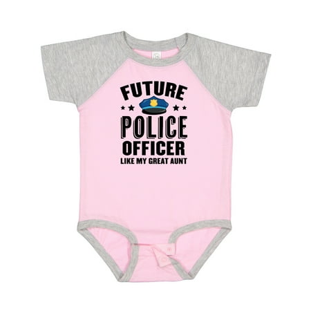 

Inktastic Future Police Officer Like My Great Aunt Gift Baby Boy or Baby Girl Bodysuit