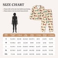 thumbnail image 5 of Uemuo Dachshund Dog Puppy Pattern Womens Pajama Sets,PJ Set for Women,Pajamas for Women Logo,Long Sleeve Pajama Set for Women,Soft Long Sleeve Top With Pants-Medium, 5 of 9