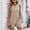 Beige, variant on Women's Jumpsuits 2026 Casual Solid Summer Romper Sleeveless Crewneck Short Pants Romper with Pockets - Summer Romper Short Jumpsuits Wide Leg Overalls Casual Beach Vacation Outfits Beige L
