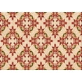 thumbnail image 1 of Ahgly Company Machine Washable Indoor Rectangle Transitional Khaki Gold Area Rugs, 2' x 5', 1 of 7