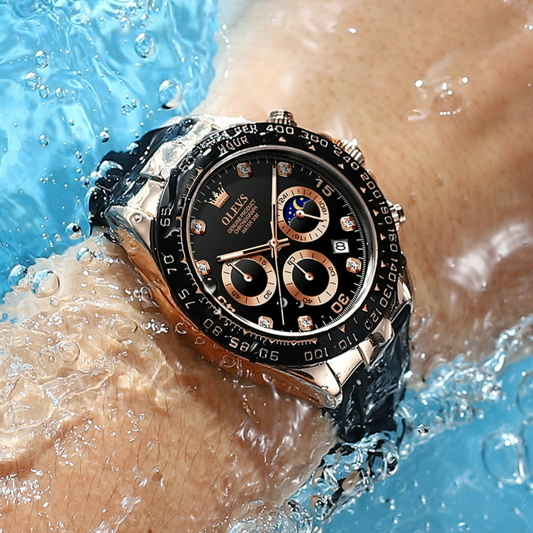 OLEVS Men's Chronograph Sport Multifunction Watch photo 5