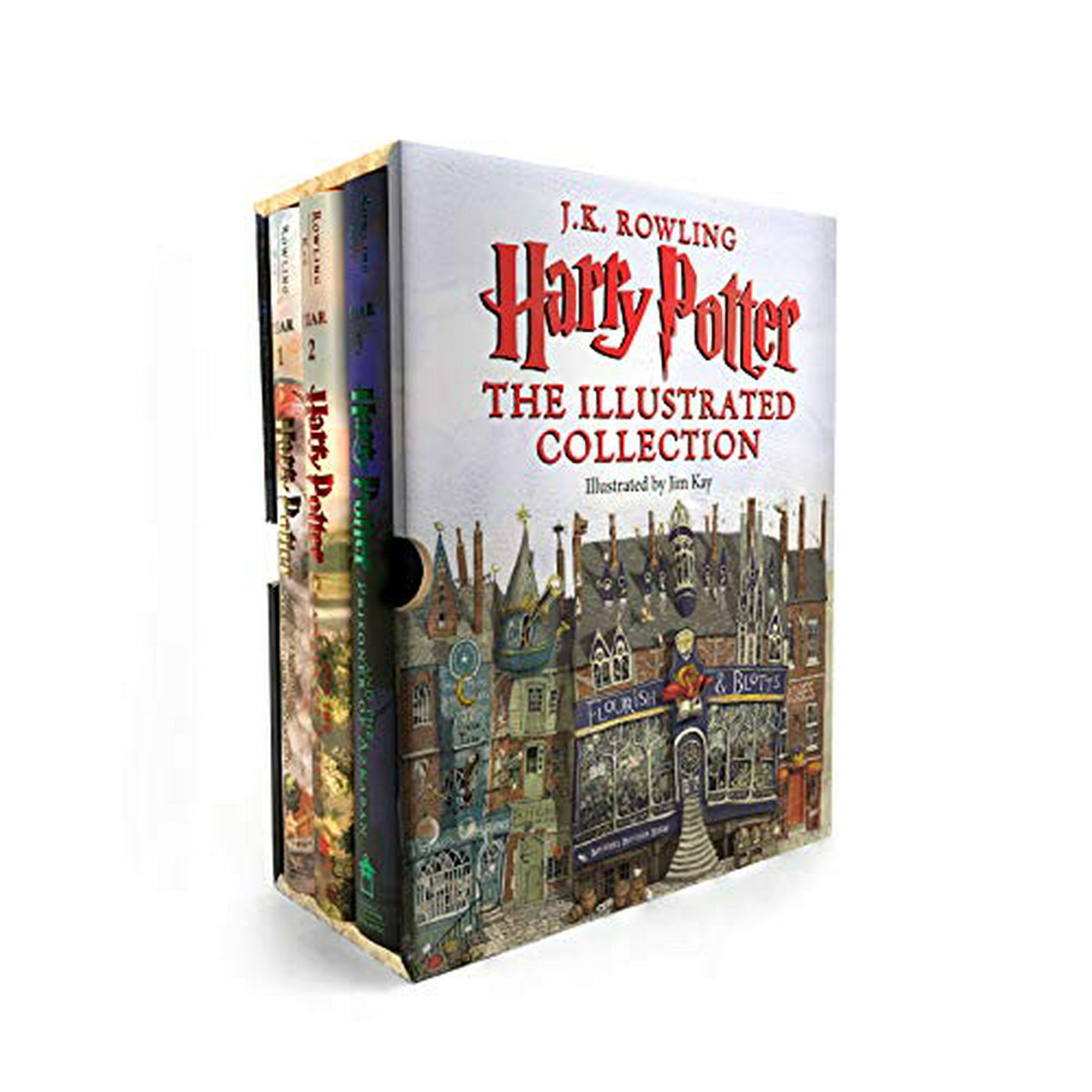 Harry Potter: The Illustrated Collection (Books 1-3 Boxed Set