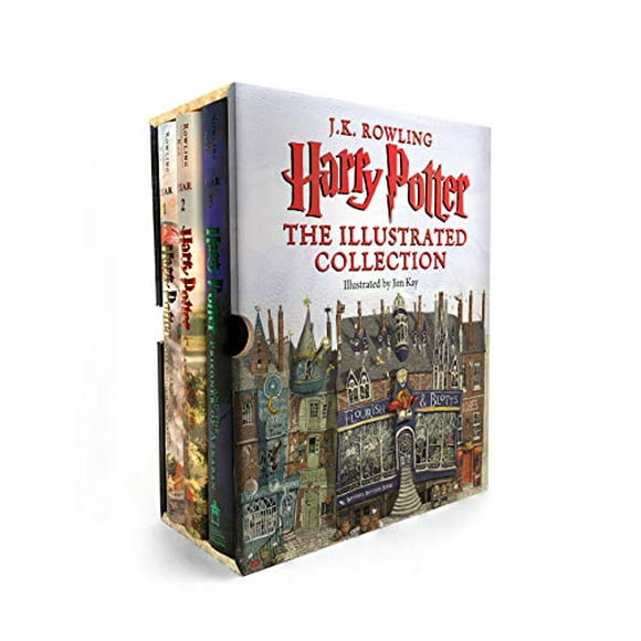 Harry Potter: The Illustrated Collection (Books 1-3 Boxed Set)