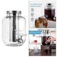 thumbnail image 3 of Dispensador de Bebidas de Vidrio transparente Gloria 4L con Tapa Tarro de café, 3 of 7