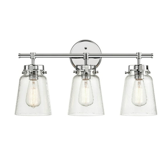 Amberose 3 - Light Chrome Wall Sconce