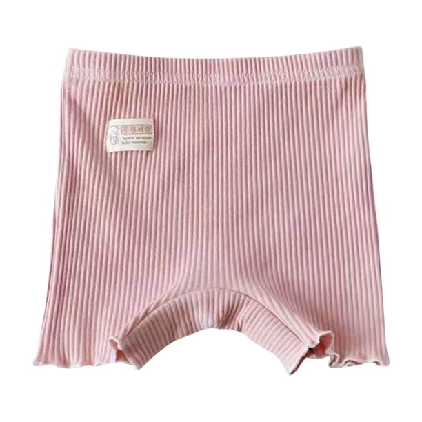 Odeerbi 2-10 Años Niñas Pantalón Corto de Bicicleta Pantalón Corto de Seguridad de Algodón Pantalón Corto de Yoga Pantalón Corto de Danza Pantalón Corto de Con Pantalón Corto