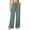 Gray, variant on CHGBMOK Women's Pants High Waist Drawstring Wide Leg Pants Loose Casual Trousers with Side Pockets Solid Daily Versatile