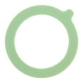 thumbnail image 2 of Silicone Replacement Seals for Canning Jars - 3.7Inch Airtight Food Grade Gasket Lids, Regular Mouth Jar Sealing Rings for Food Storage (Light Green), 2 of 9