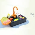 thumbnail image 3 of HUMJUSE Electric Kitchen Sink Toys, Children Electric Dishwasher Playing Toy, Kids Role Play Kitchen Sink with Running Water, Preschool Education Pretend Role Play Toys for Boys Girls, 3 of 6