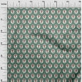 thumbnail image 3 of oneOone Cotton Flex Seaweed Green Fabric Asian Block Sewing Material Print Fabric By The Yard 40 Inch Wide, 3 of 4