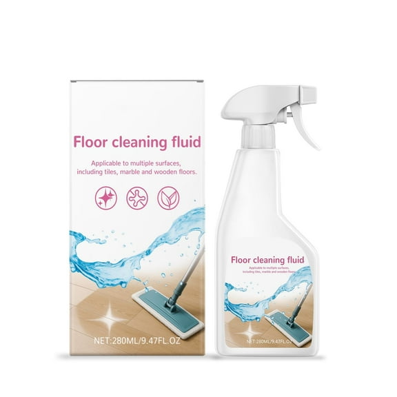 5-in-1 Multisurface Floor Cleaner & Protectant, Floor Polishing & Waxing, Fresher, 9.46 Ounce