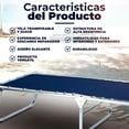 thumbnail image 2 of Catre Individual Plegable De Acero Reforzado Modelo Guevara, 2 of 7